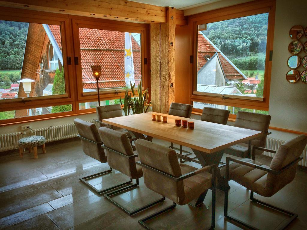 Akzent Hotel Hoehenblick Muehlhausen im Taele Exteriér fotografie