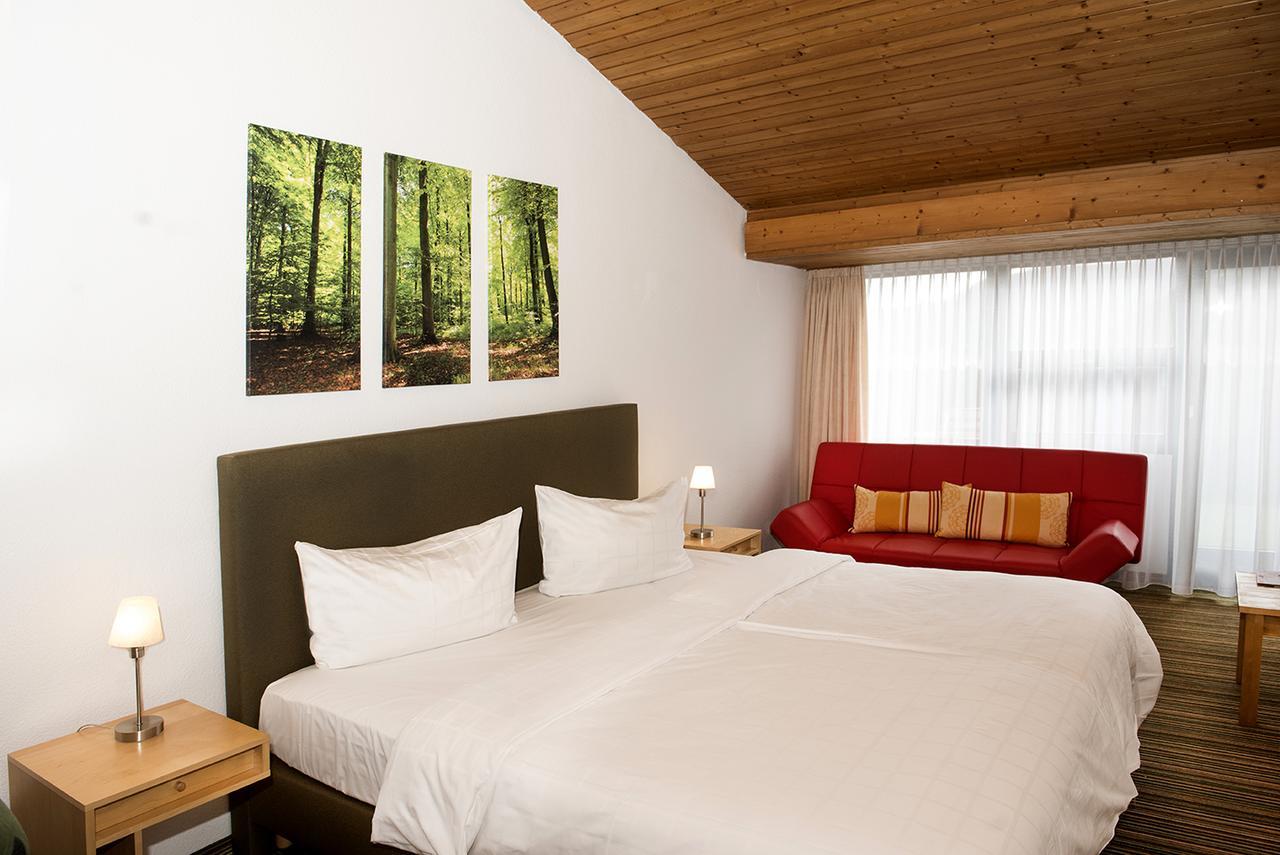 Akzent Hotel Hoehenblick Muehlhausen im Taele Exteriér fotografie